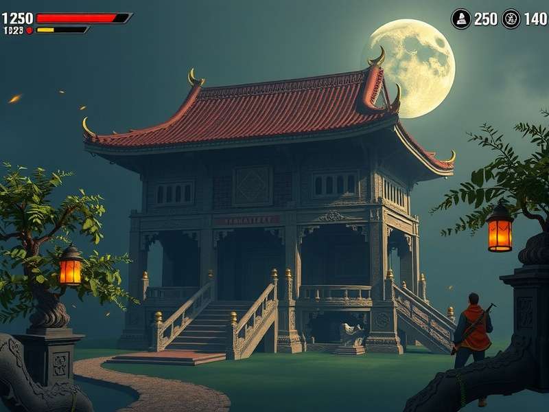 Ghost Haunted Monastery Indian Festival Event